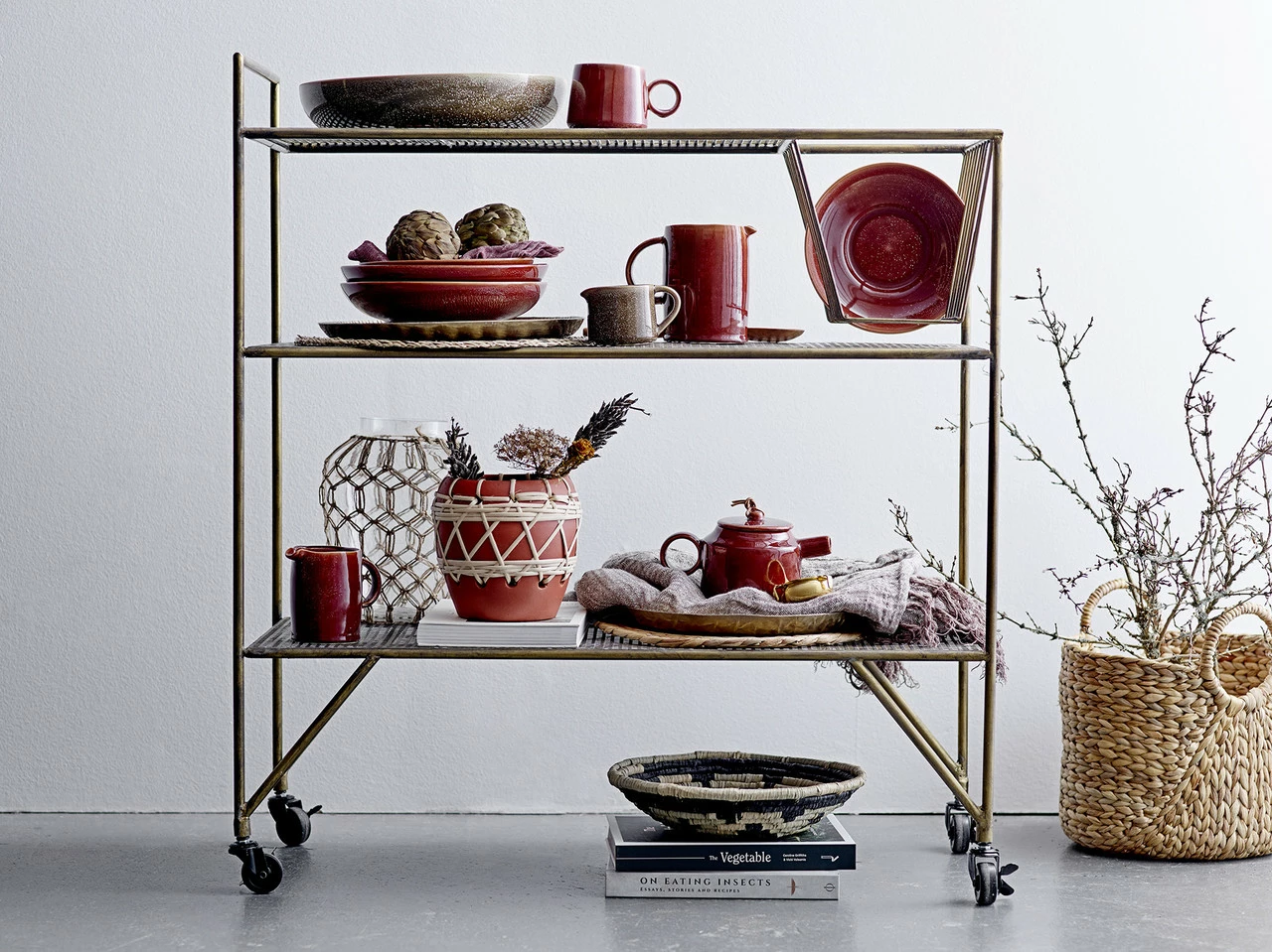 Bloomingville Dienblad Messing Ø32xH3 Cm - Afbeelding 3