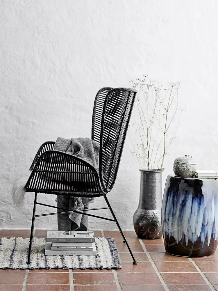 Bloomingville Terracotta Vaas - Zwart - Afbeelding 3