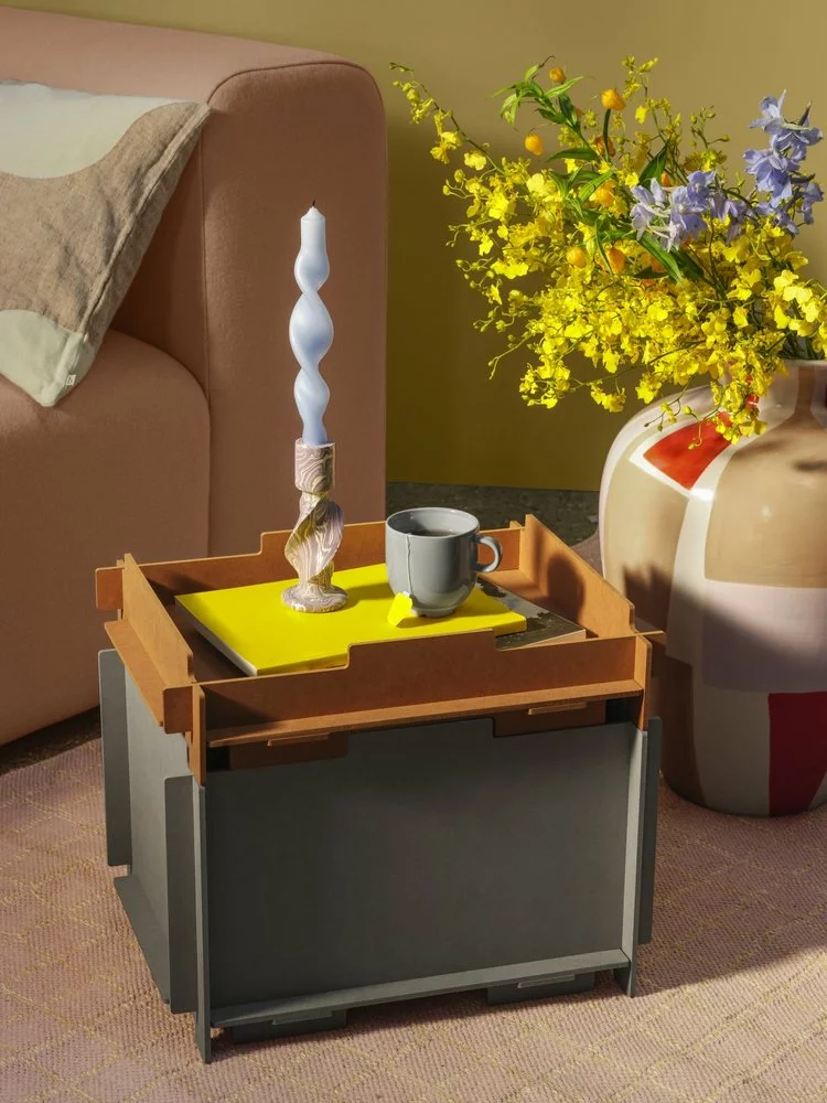 Broste Copenhagen Dana Vaas Oranje - 14445421 - Afbeelding 2