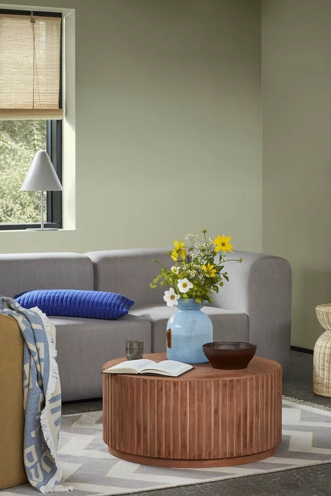 Broste Copenhagen Vera Vaas Blauw Ø21cm - 14485041 - Afbeelding 2