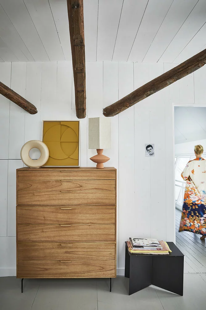 HKliving Frame Relief Art Panel C Small - Oker - Afbeelding 5