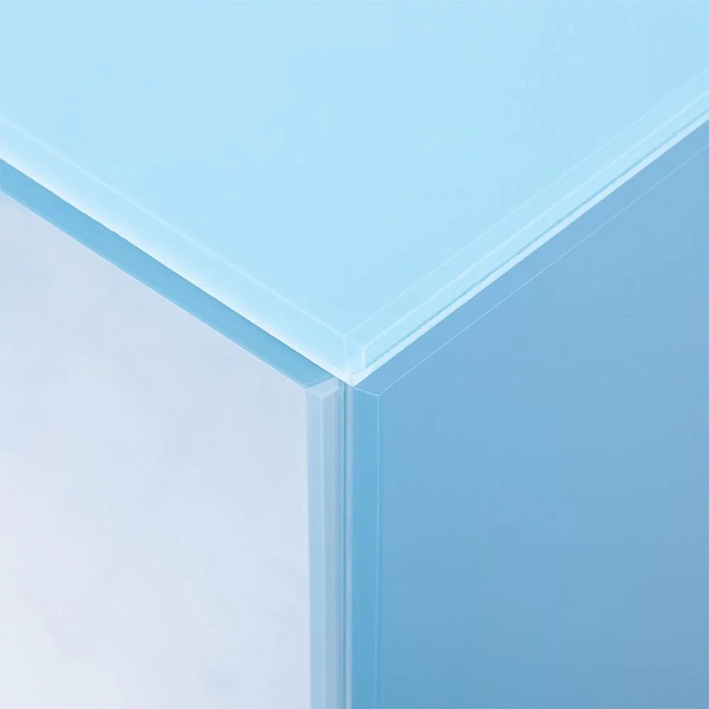 HKliving Spiegel Pilaar Medium - Blauw - Afbeelding 3