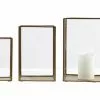 House Doctor Pillar Kandelaar Set Van 3 Messing