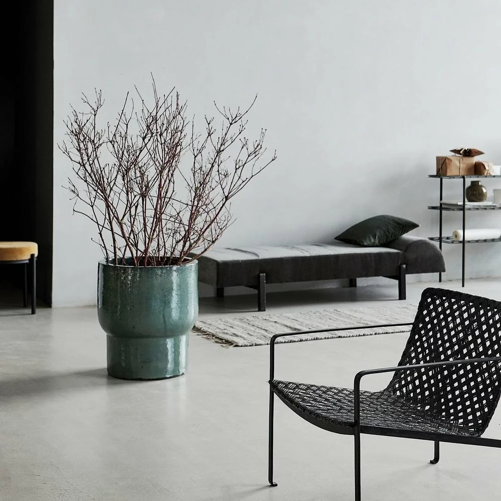 House Doctor Terra Bloempot - Groen ∅50cm - Afbeelding 3