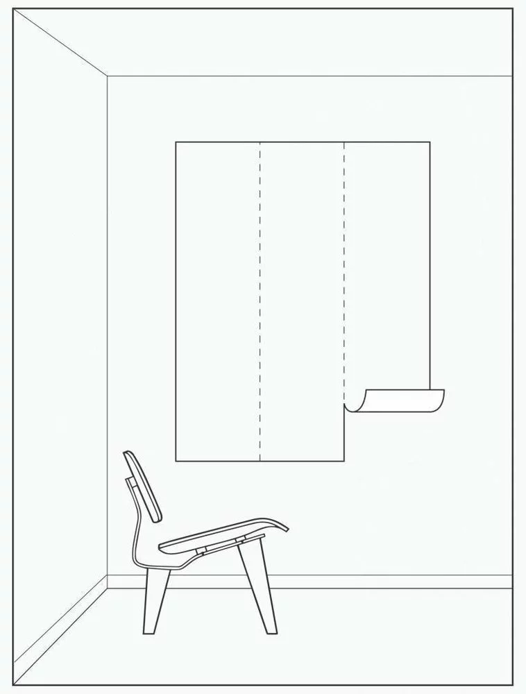 KEK Amsterdam Behangpaneel Snowy Heron - Afbeelding 4