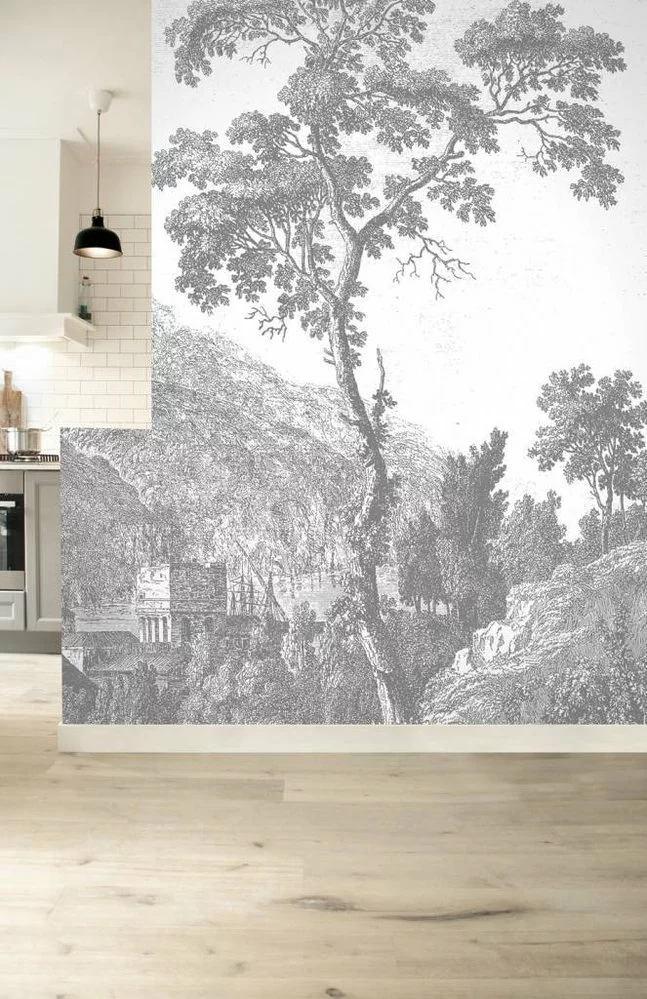 KEK Amsterdam Engraved Landscapes Behang - Afbeelding 3