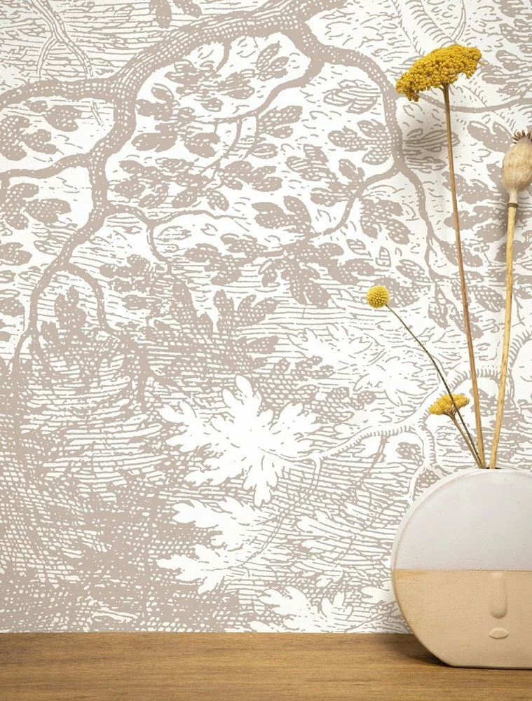 KEK Amsterdam Engraved Landschappen Behang Zand WP-772 200x280cm - Afbeelding 5