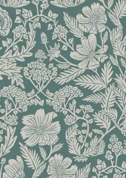 KEK Amsterdam Getekende Bloemen Behang 100x280cm - FR-001