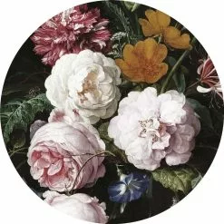 KEK Amsterdam Golden Age Flowers Behangcirkel BC-012 - ø237,5 Cm