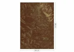 KEK Amsterdam Tropical Landscapes Goud Behang MW-061 - 200x280cm