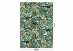 KEK Amsterdam Underwater Jungle Fotobehang WP-688 - 194,8 X 280 Cm