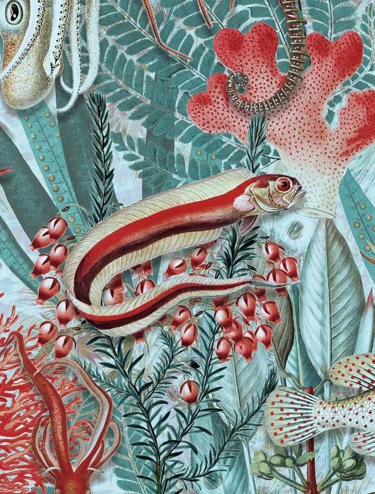 KEK Amsterdam Underwater Jungle Fotobehang WP-693 - 292,2 X 280 Cm - Afbeelding 2