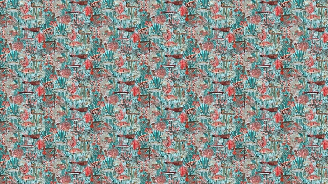 KEK Amsterdam Underwater Jungle Fotobehang WP-693 - 292,2 X 280 Cm - Afbeelding 7