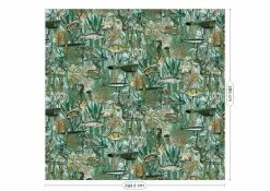 KEK Amsterdam Underwater Jungle Fotobehang WP-694 - 292,2 X 280 Cm