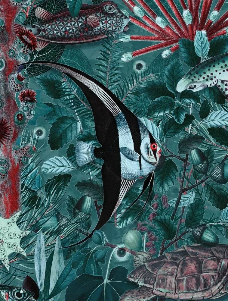 KEK Amsterdam Underwater Jungle Fotobehang WP-698 - 389,6 X 280 Cm - Afbeelding 2