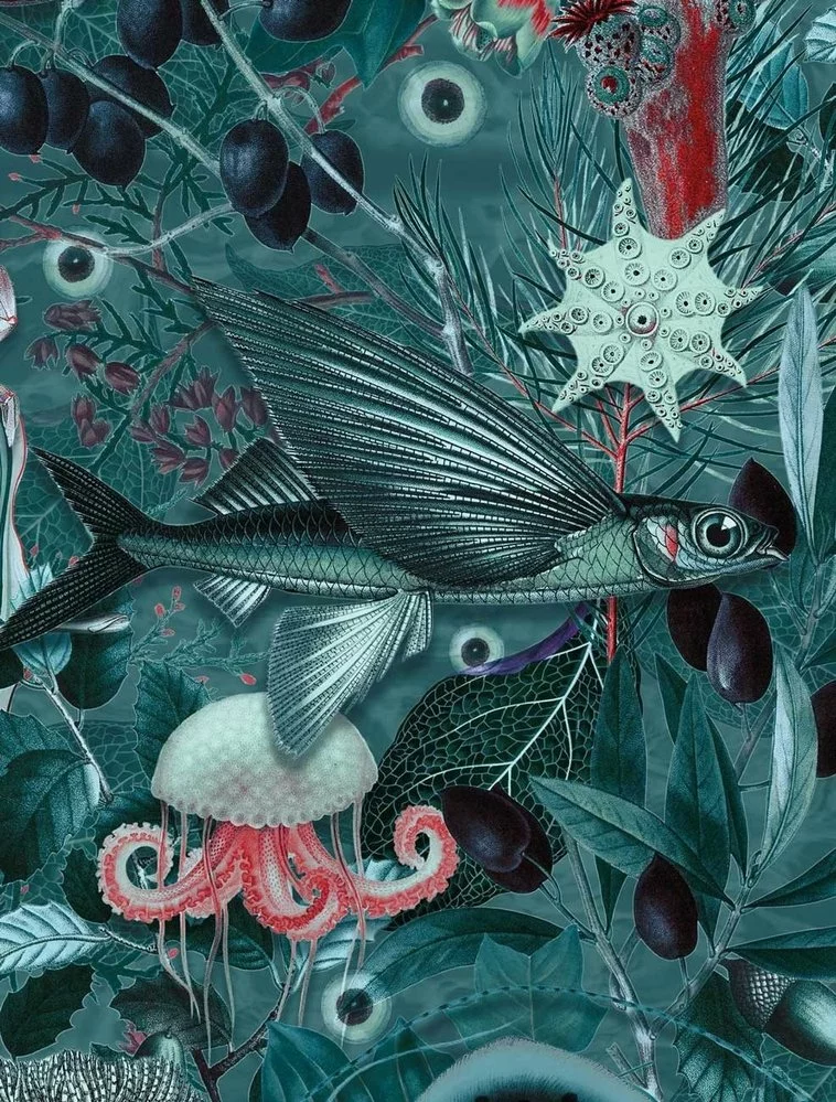 KEK Amsterdam Underwater Jungle Fotobehang WP-698 - 389,6 X 280 Cm - Afbeelding 3