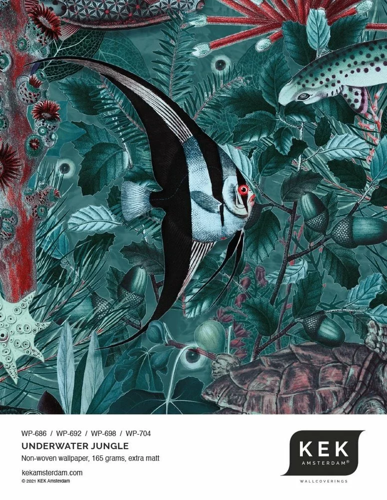 KEK Amsterdam Underwater Jungle Fotobehang WP-698 - 389,6 X 280 Cm - Afbeelding 7