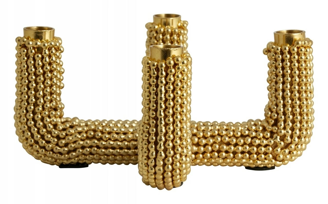 Nordal Fogo Kandelaar - Goud - Afbeelding 2