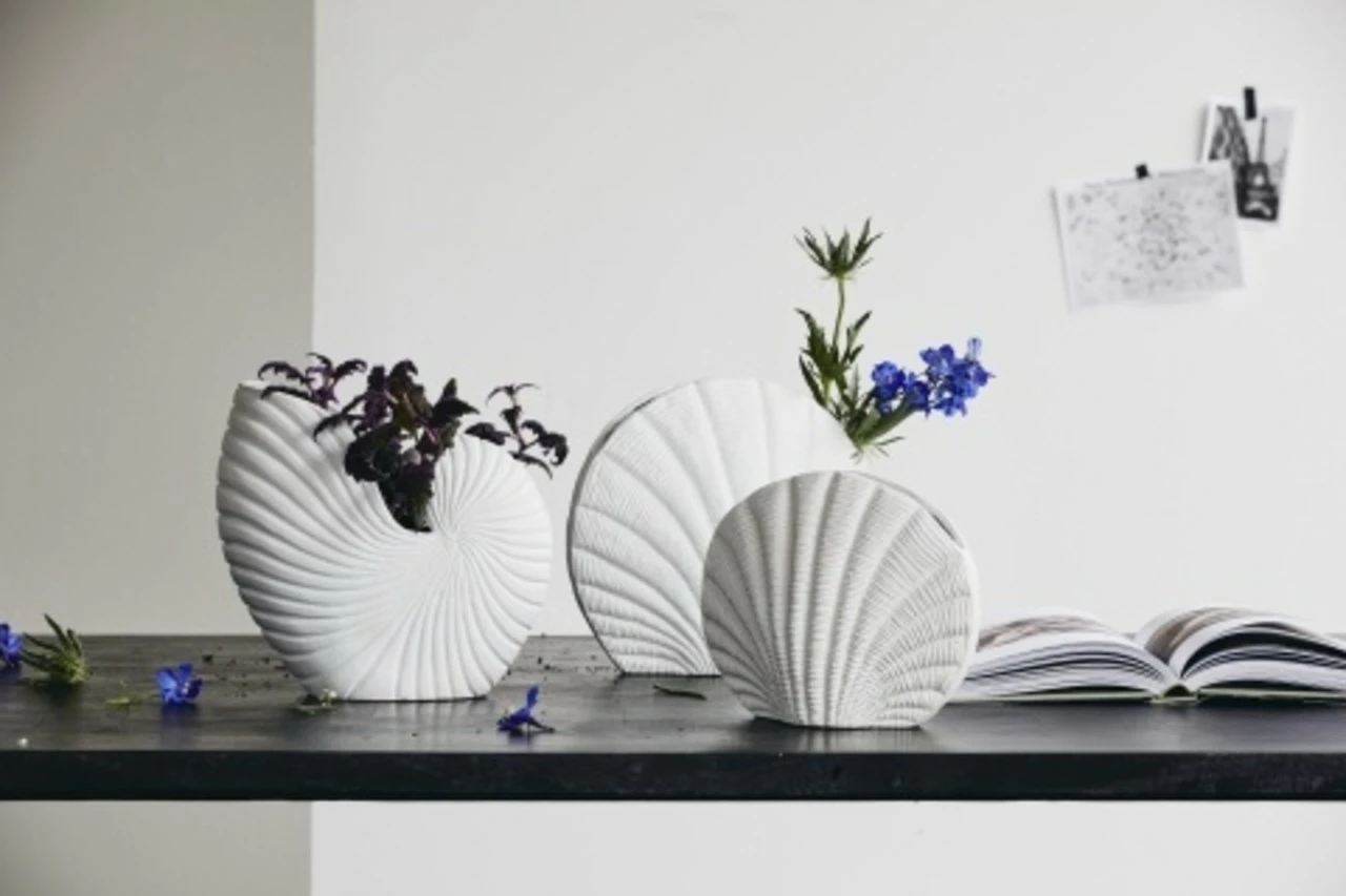 Nordal Kapiti Vaas S - Wit - Afbeelding 2