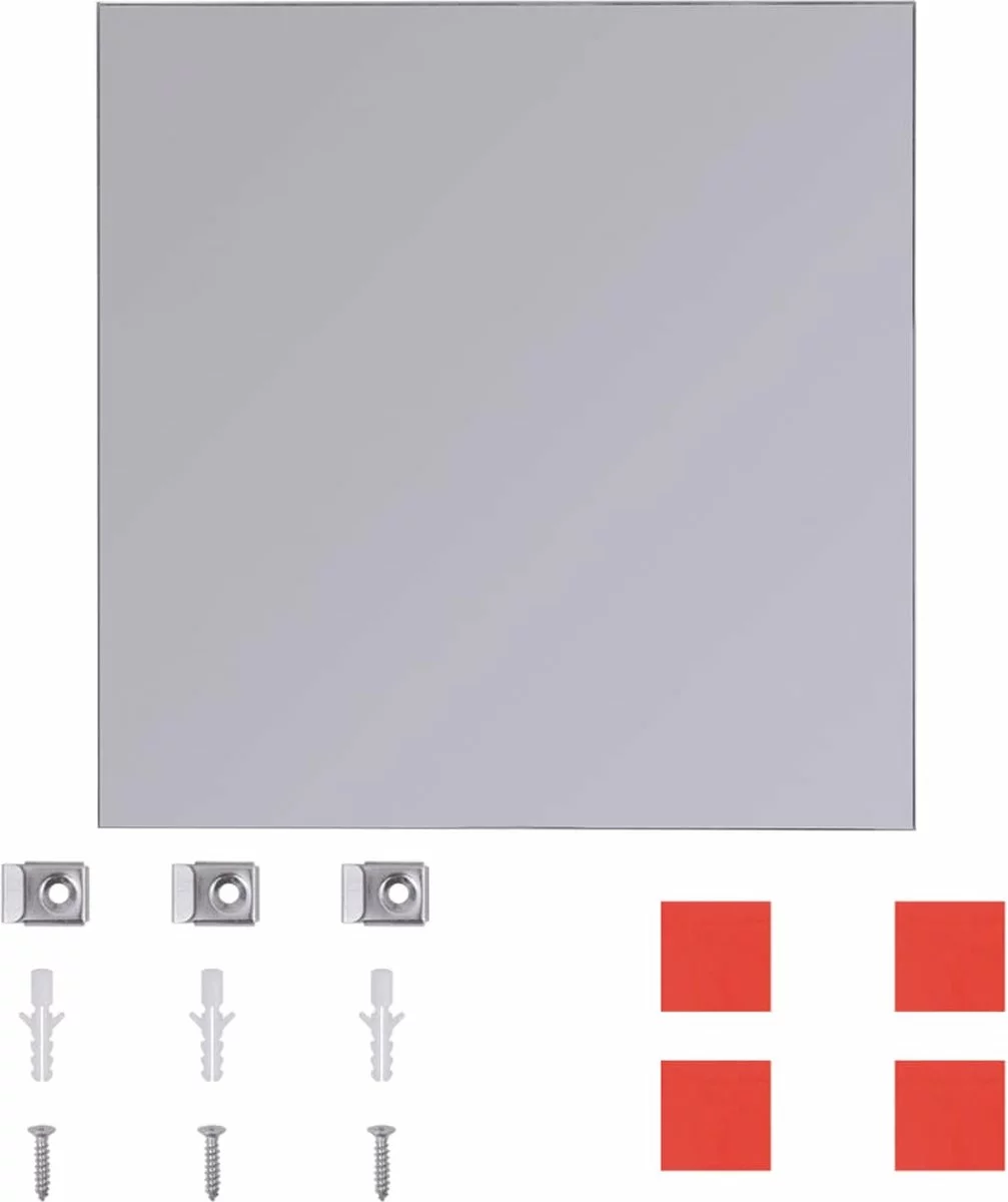 Furniture Limited - Spiegeltegels Frameloos 16 St 20,5 Cm Glas - Afbeelding 7