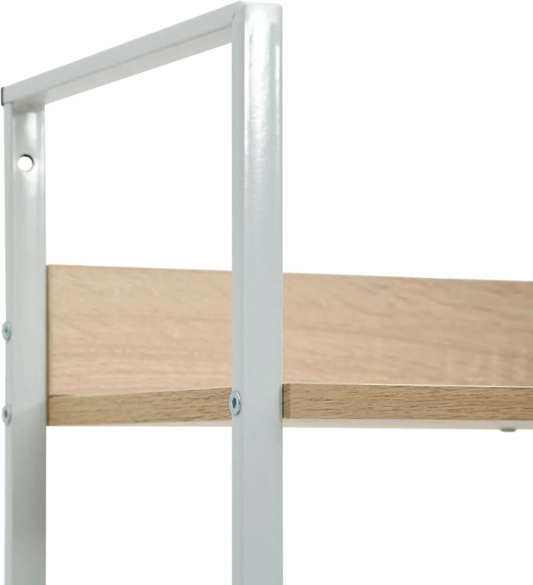 Furniture Limited - Boekenkast 5 Schappen 60x27,6x158,5 Cm Spaanplaat Eikenkleurig - Afbeelding 4