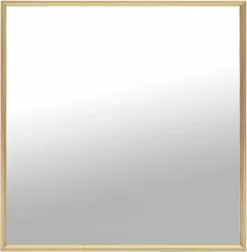 Furniture Limited - Spiegel 60x60 Cm Goudkleurig
