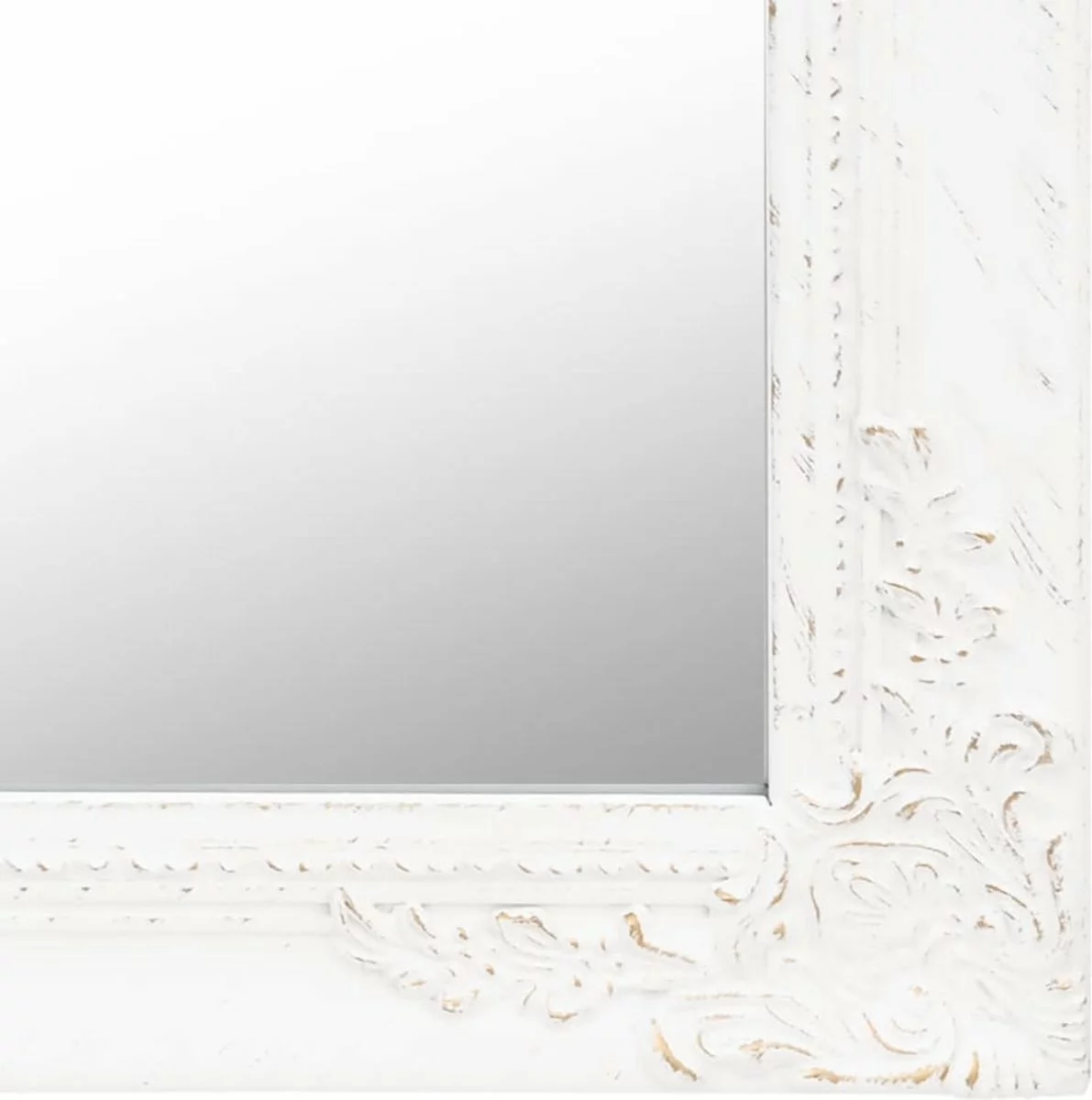 Furniture Limited - Spiegel Vrijstaand 40x160 Cm Wit - Afbeelding 3