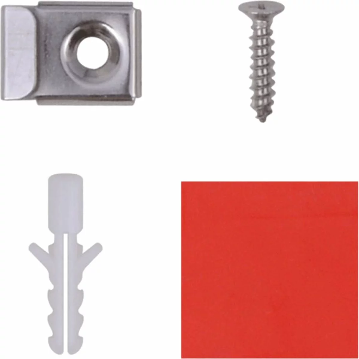 Furniture Limited - Spiegeltegels Frameloos 16 St 20,5 Cm Glas - Afbeelding 5