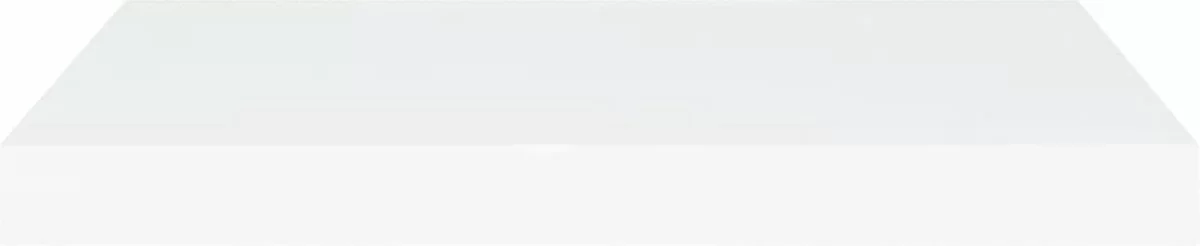 Furniture Limited - Wandschappen Zwevend 2 St 60x23,5x3,8 Cm MDF Wit - Afbeelding 3