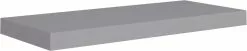 Furniture Limited - Wandschap Zwevend 60x23,5x3,8 Cm MDF Grijs