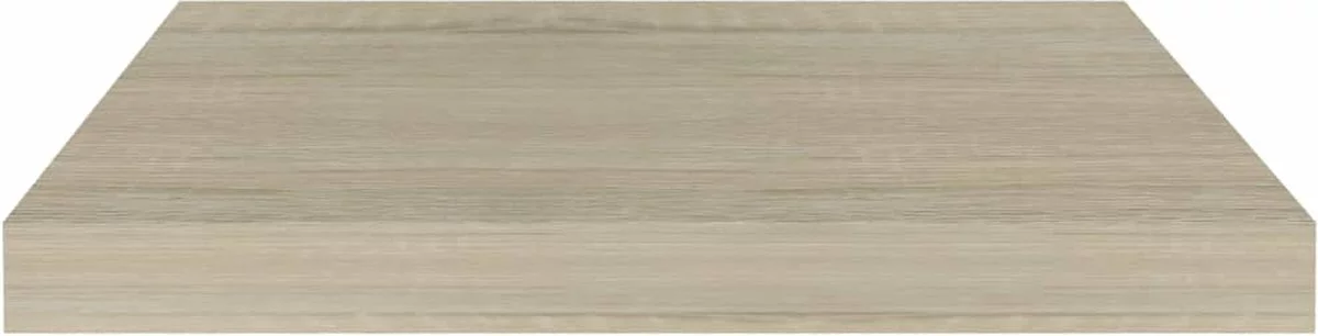 Furniture Limited - Wandschappen Zwevend 4 St 50x23x3,8 Cm MDF Eikenkleurig - Afbeelding 9