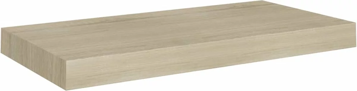 Furniture Limited - Wandschappen Zwevend 4 St 50x23x3,8 Cm MDF Eikenkleurig - Afbeelding 7