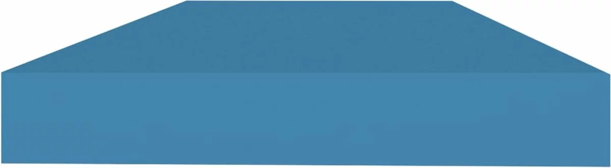 Furniture Limited - Wandschap Zwevend 60x23,5x3,8 Cm MDF Blauw - Afbeelding 2