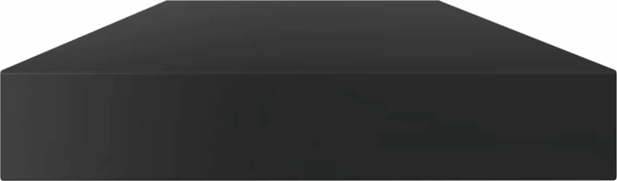 Furniture Limited - Wandschappen 8 St 80x10x1,5 Cm Spaanplaat Hoogglans Zwart - Afbeelding 4