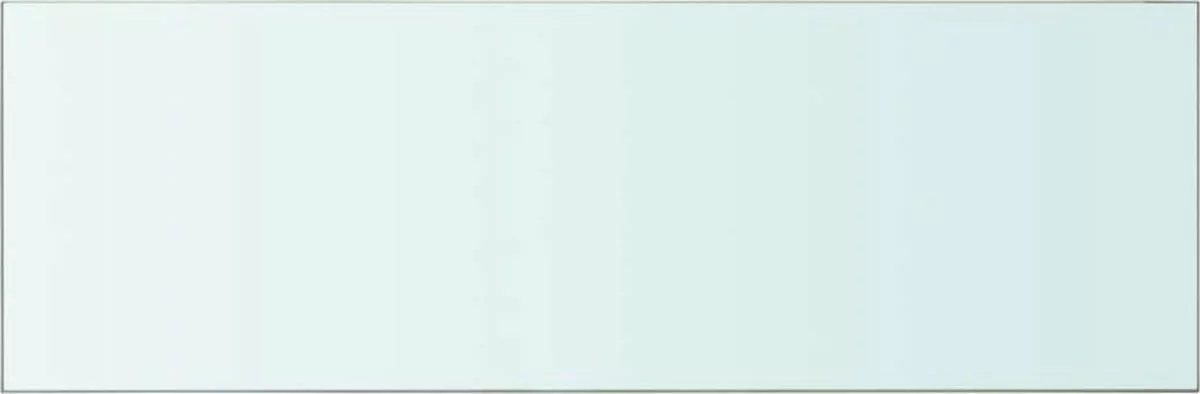 Furniture Limited - Wandschap Transparant 90x30 Cm Glas