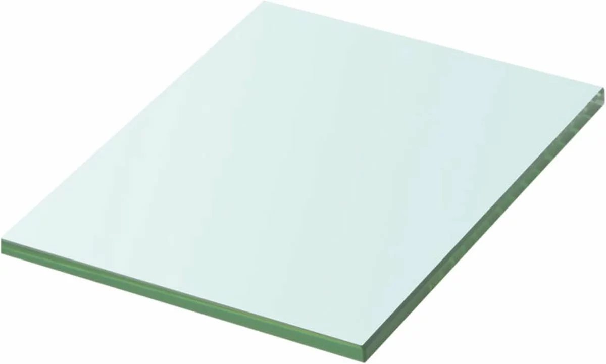 Furniture Limited - Wandschap Transparant 20x15 Cm Glas - Afbeelding 2