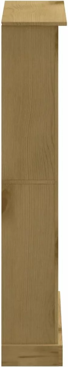 Furniture Limited - Boekenkast Grenenhout Met 4 Planken Corona-stijl 81x29x150 Cm - Afbeelding 8