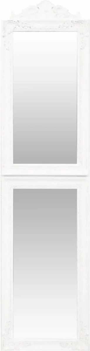Furniture Limited - Spiegel Vrijstaand 40x160 Cm Wit - Afbeelding 4