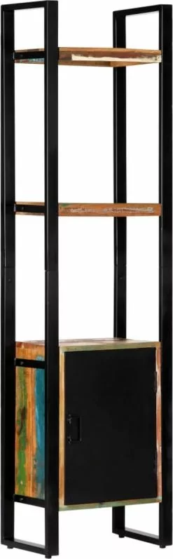 Furniture Limited - Boekenkast 45x30x171 Cm Massief Gerecycled Hout