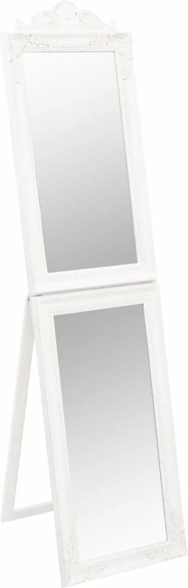 Furniture Limited - Spiegel Vrijstaand 40x160 Cm Wit - Afbeelding 5