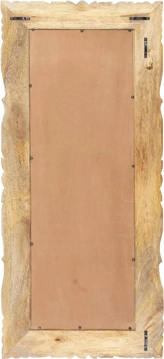 Furniture Limited - Spiegel 110x50 Cm Massief Mangohout - Afbeelding 3