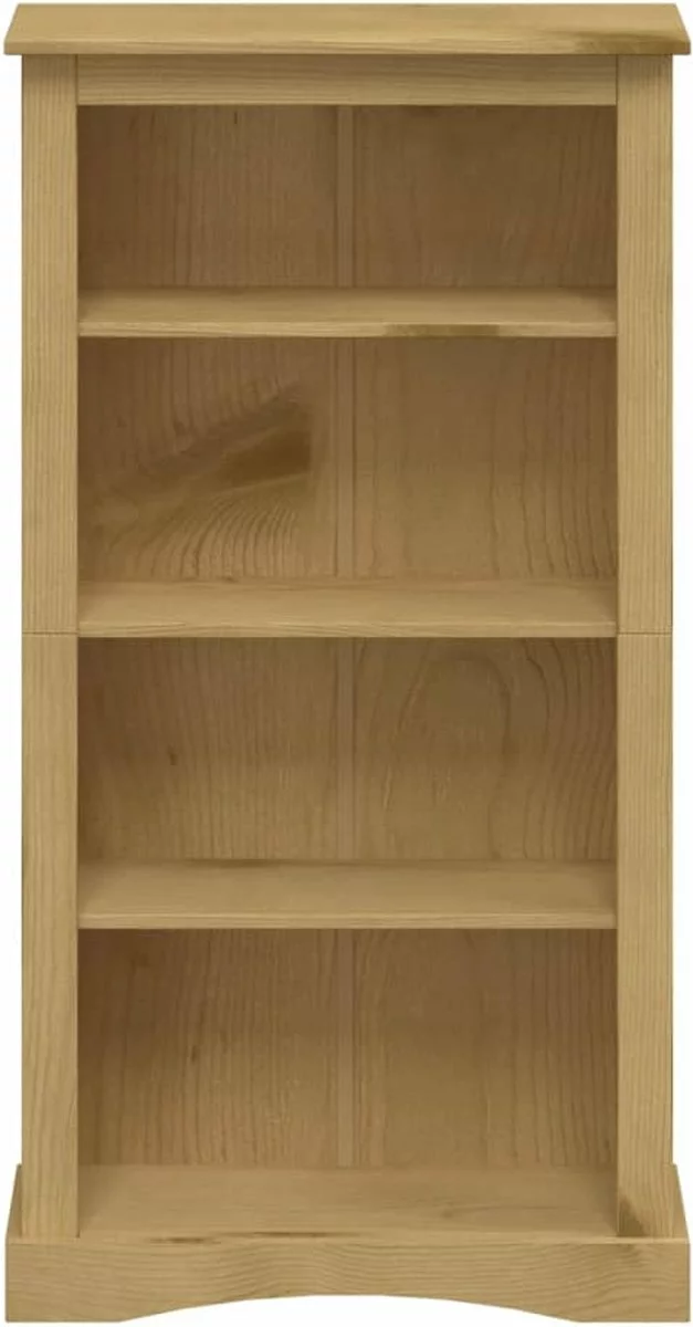 Furniture Limited - Boekenkast Grenenhout Met 4 Planken Corona-stijl 81x29x150 Cm - Afbeelding 4